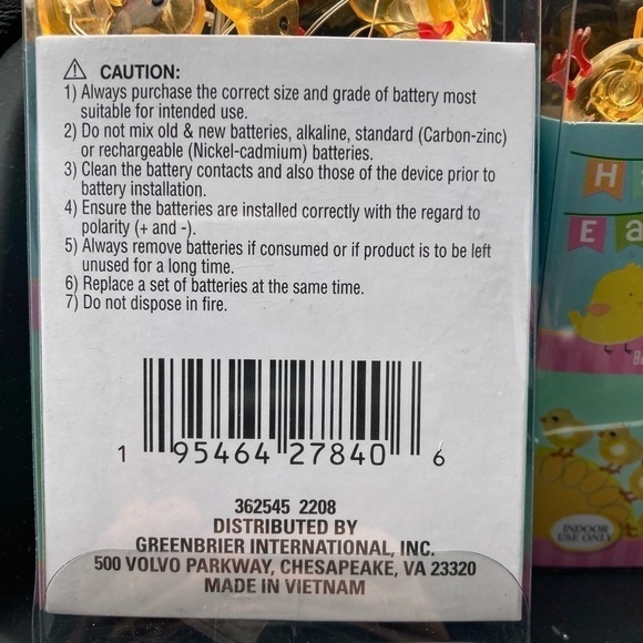 BUNNIES LED STRING LIGHTS 4 SETS - Picture 4 of 7